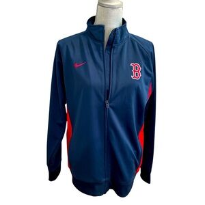 Nike Blue Red Sox Boston Jacket,Size Kids Large (16/18) NEW-or WOMENS medium